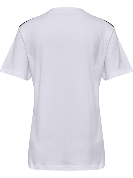 hmlAUTHENTIC CO T-SHIRT S/S WOMAN, WHITE, packshot