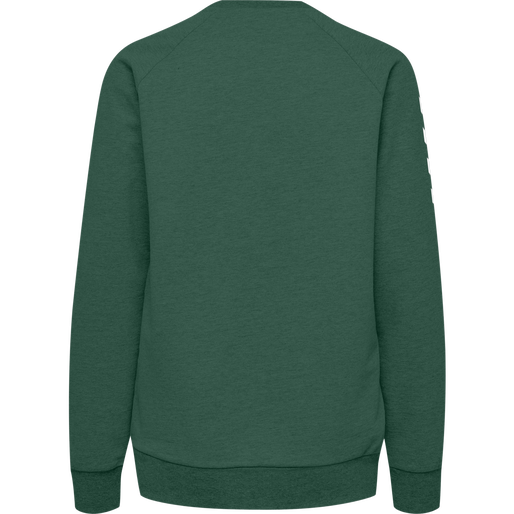 HMLGO COTTON SWEATSHIRT WOMAN, EVERGREEN, packshot