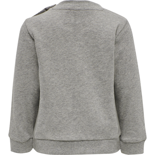 hmlSANTO CREWSUIT, GREY MELANGE, packshot