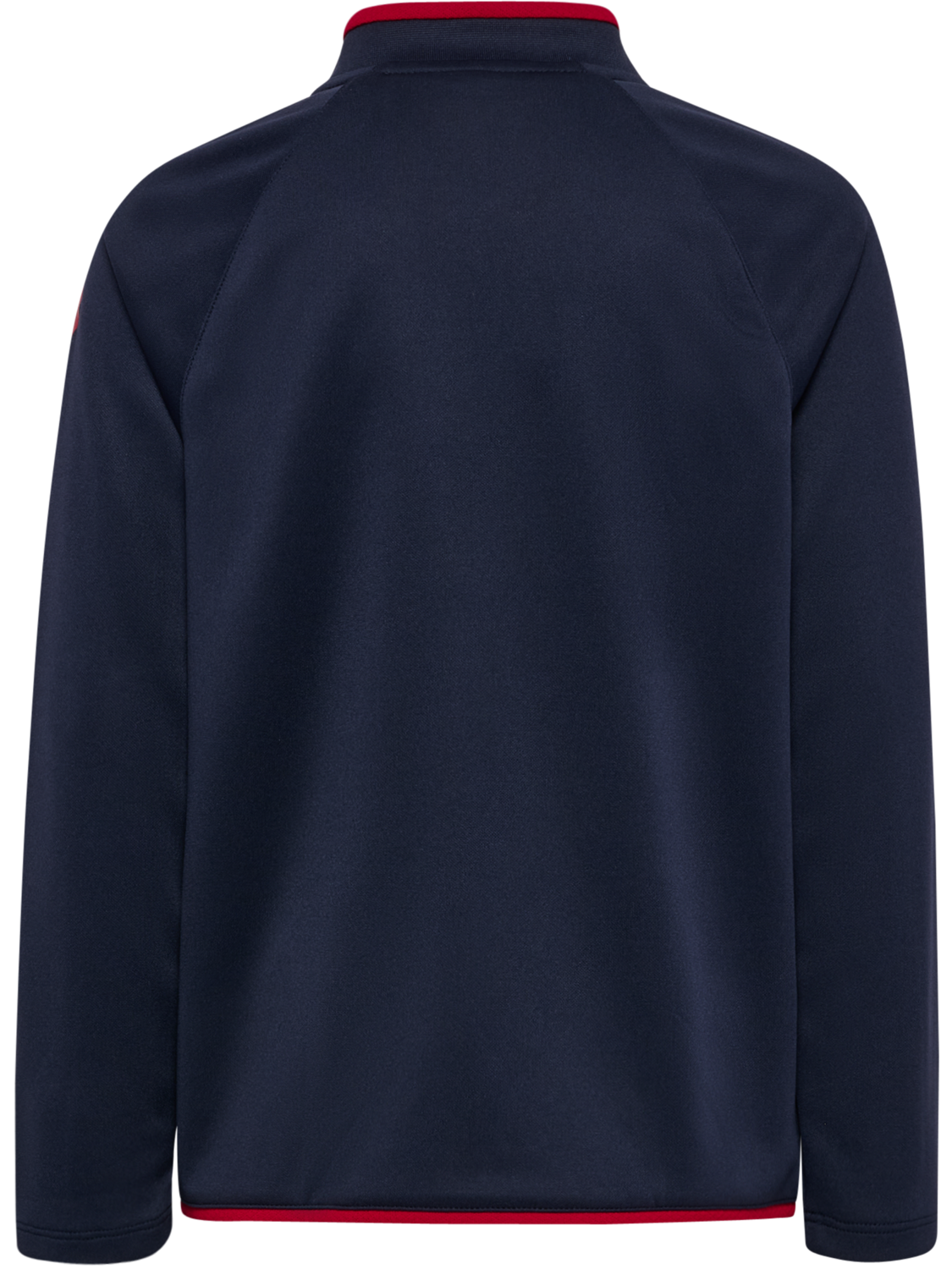 hmlCORE 2.0 HALF ZIP KIDS, MARINE/TRUE RED, packshot