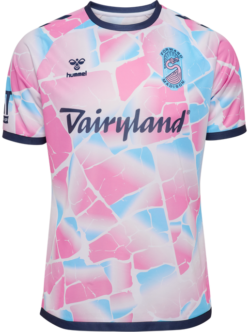 F MADISON 25 AWAY JERSEY S/S, WHITE, packshot