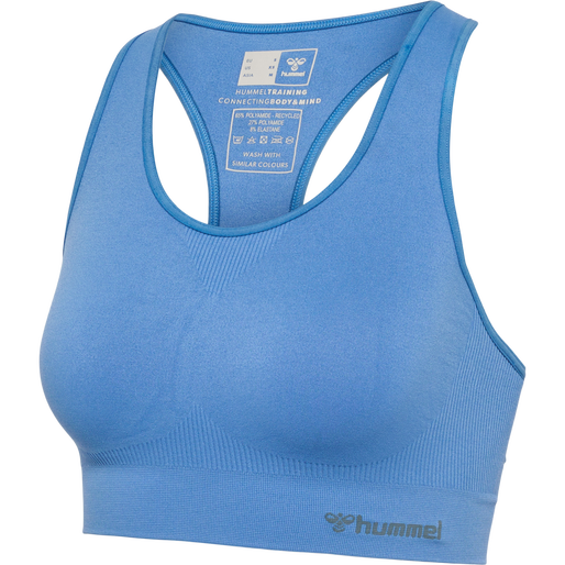 hmlTIF SEAMLESS SPORTS TOP, RIVIERA hmlTIF SEAMLESS SPORTS TOP, RIVIERA, packshot