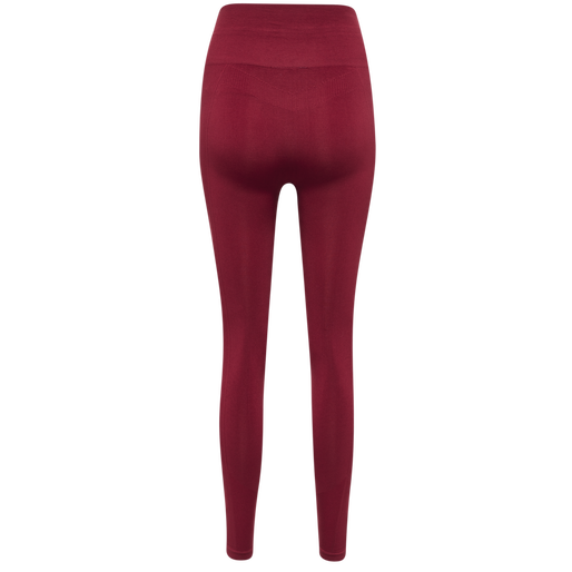 hmlTIF SEAMLESS HIGH WAIST TIGHTS, CABERNET, packshot