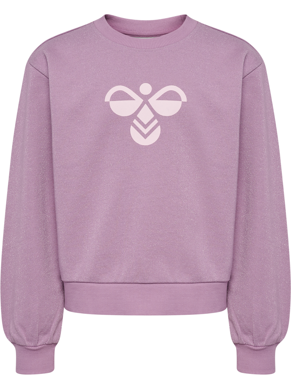 hmlJR MUSSE SWEATSHIRT, LAVENDER MIST, packshot