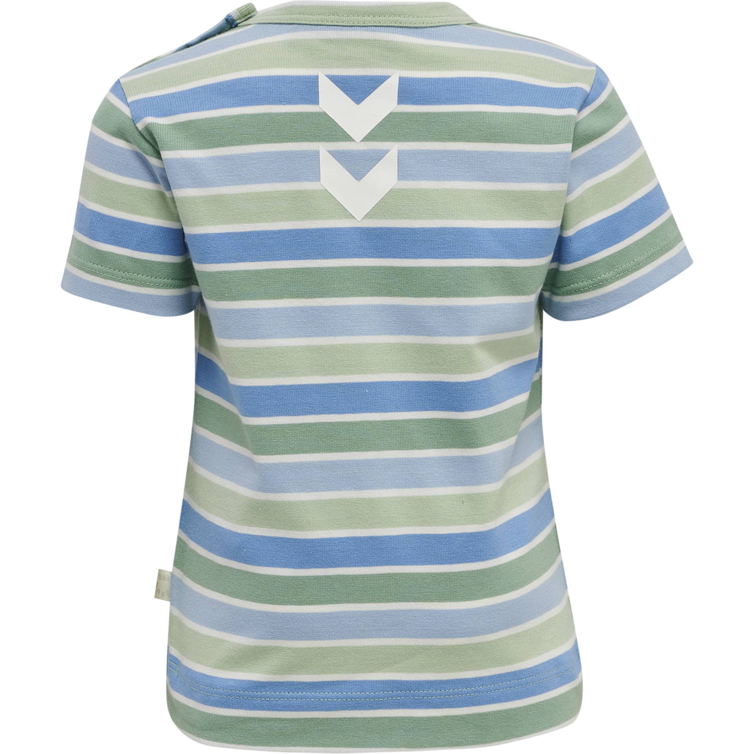 hmlPELLE T-SHIRT S/S, GRAYED JADE, packshot