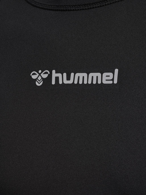 hmlBL PERFORMANCE TEE L/S, BLACK, packshot