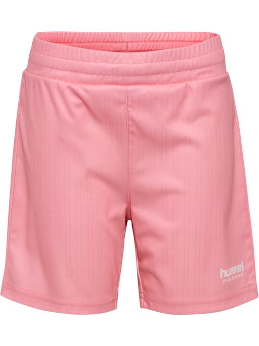 hmlJR LOOSE BALL  JERSEY S/S SET, PEONY, packshot