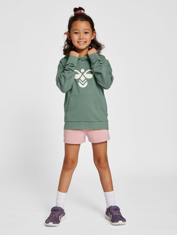 hmlCUATRO HOODIE, LAUREL WREATH, model