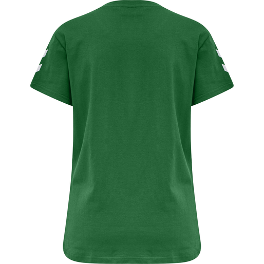 HMLGO COTTON T-SHIRT WOMAN S/S, JELLY BEAN HMLGO COTTON T-SHIRT WOMAN S/S, JELLY BEAN, packshot