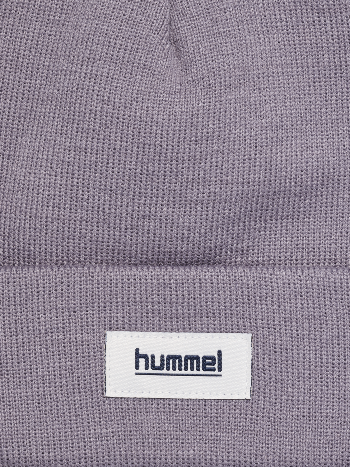 hmlJR KNIT BEANIE, GRAY RIDGE, packshot