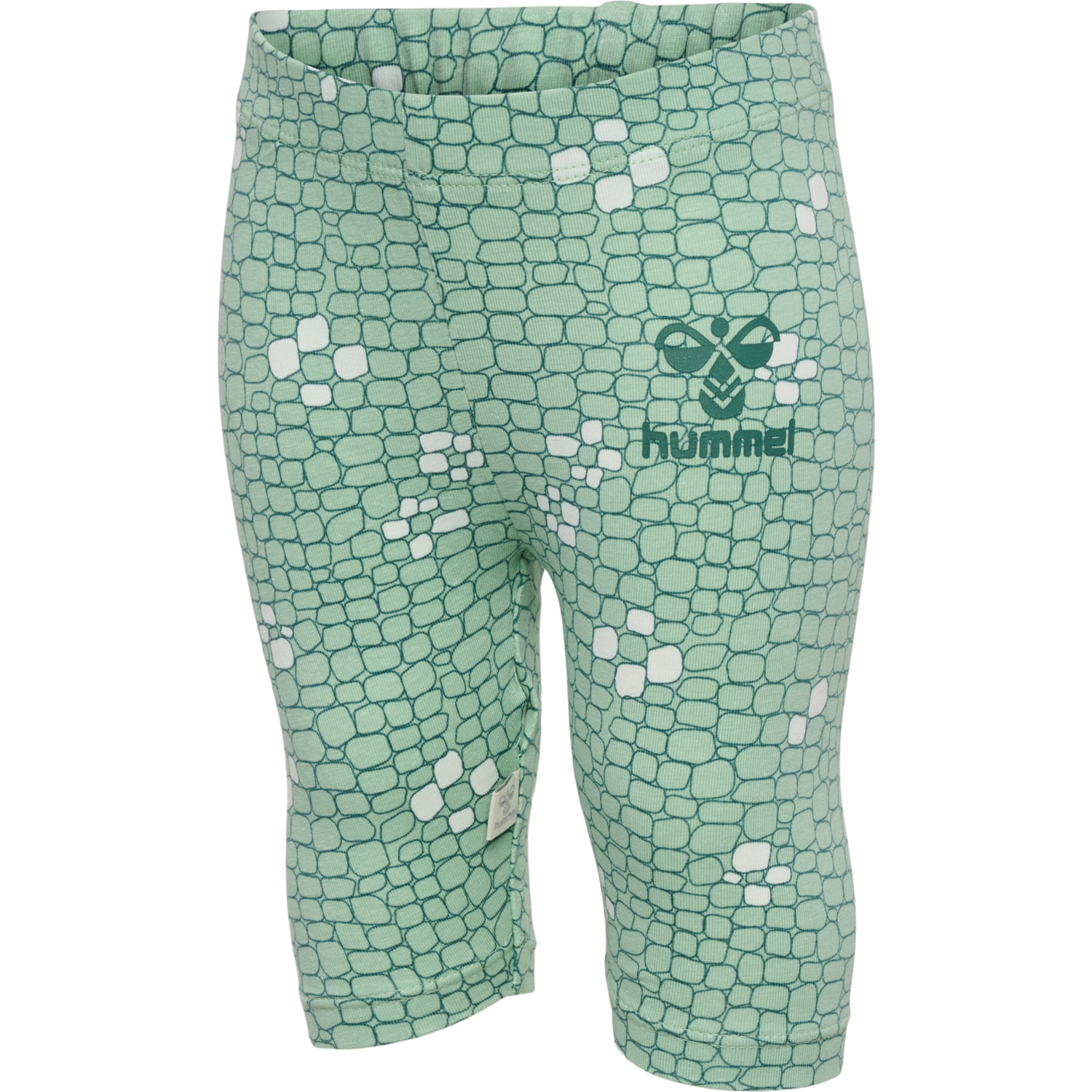 hmlZANZI TIGHTS CAPRI, SILT GREEN, packshot