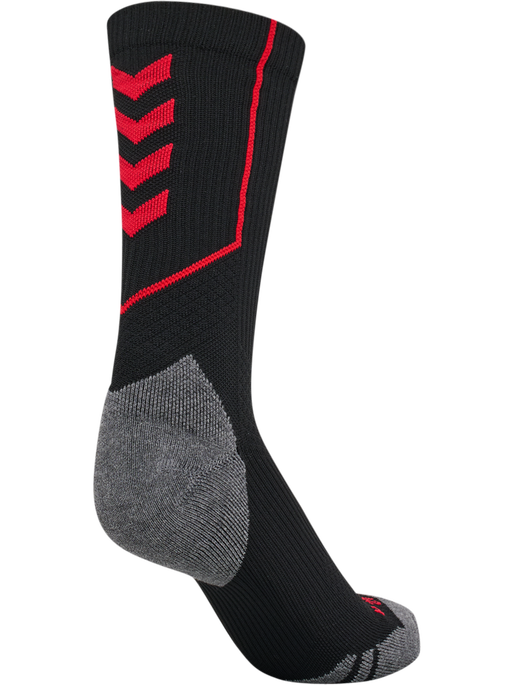hmlPRO TRAINING SOCKS LOW, BLACK/TRUE RED hmlPRO TRAINING SOCKS LOW, BLACK/TRUE RED, packshot