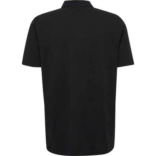 hmlRED STRETCH POLO, BLACK, packshot