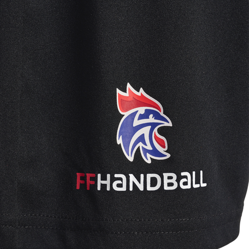FFHB REFEREE POLY SHORTS, BLACK W/LOGO FFHB REFEREE POLY SHORTS, BLACK W/LOGO, packshot