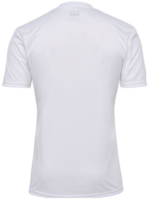 hmlLOGO JERSEY S/S, WHITE, packshot