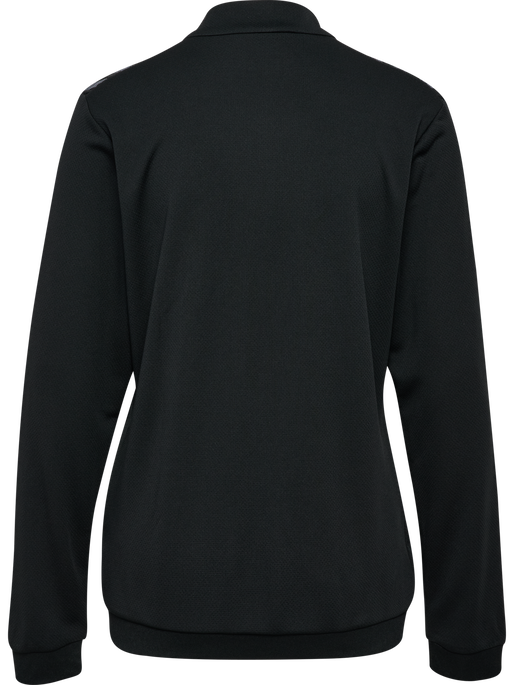hmlAUTHENTIC PL ZIP JACKET WOMAN, BLACK, packshot