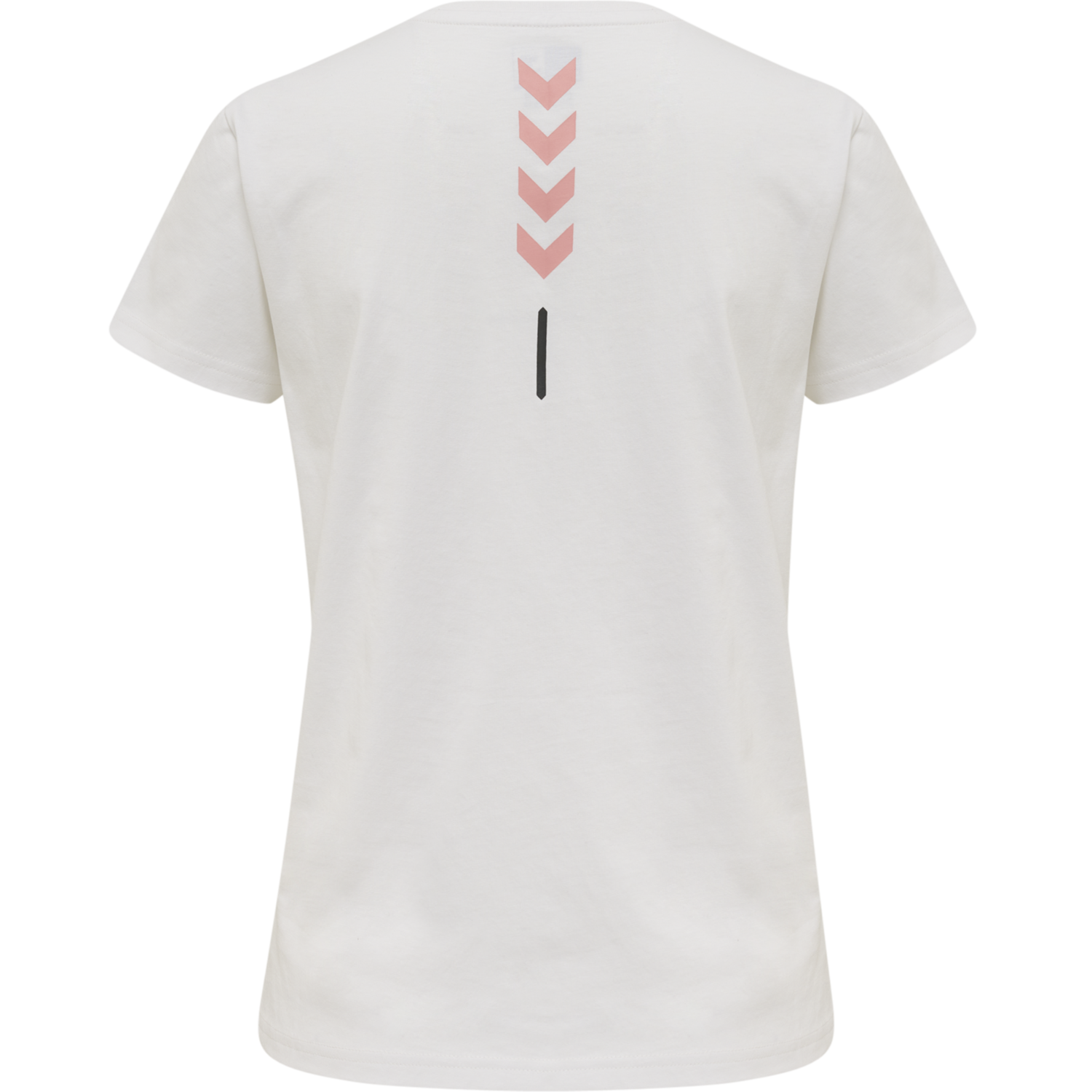 hmlTE CALI COTTON T-SHIRT, WHITE/WITHERED ROSE, packshot