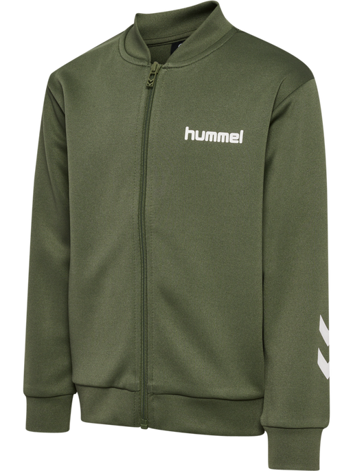 hmlTUKAS TRACKSUIT, DUSTY OLIVE, packshot