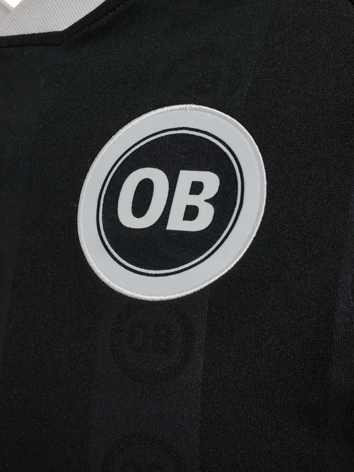 OB 24/25 PREGAME JERSEY S/S, BLACK, packshot