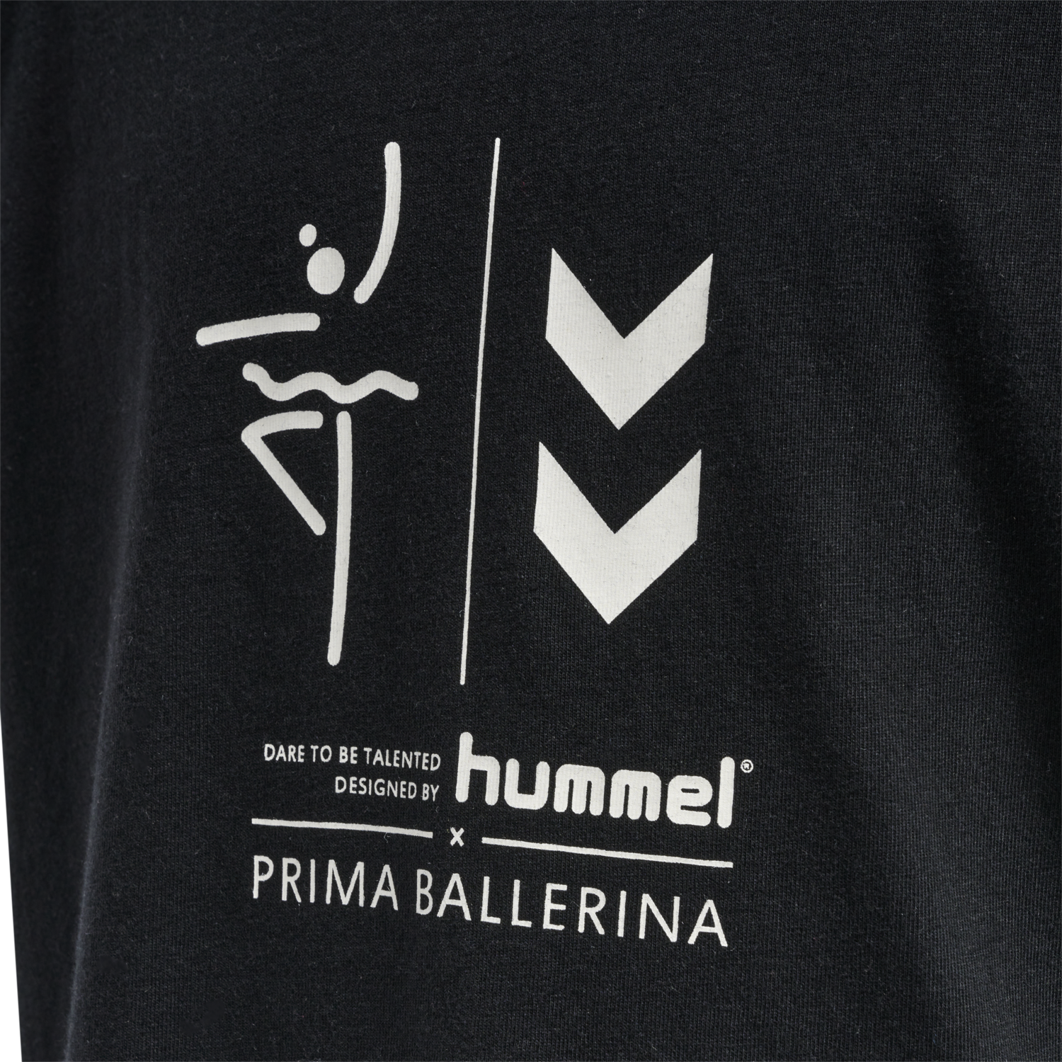 hmlPRIMA BEE T-SHIRT S/S, BLACK, packshot