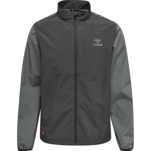 hmlPRO GRID TRAINING JACKET, FORGED IRON/QUIET SHADE hmlPRO GRID TRAINING JACKET, FORGED IRON/QUIET SHADE, packshot