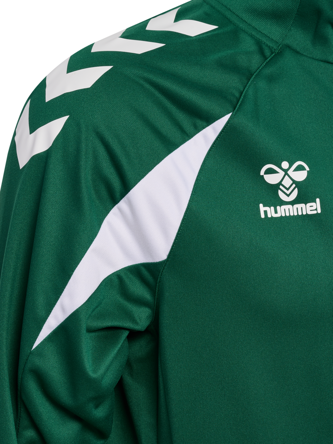 hmlCORE 2.0 TRACK ZIP JACKET, EVERGREEN/WHITE, packshot