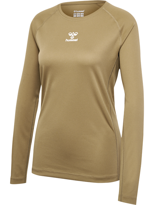 hmlSPRINT MESH T-SHIRT L/S WOMAN, 8079 hmlSPRINT MESH T-SHIRT L/S WOMAN, 8079, packshot
