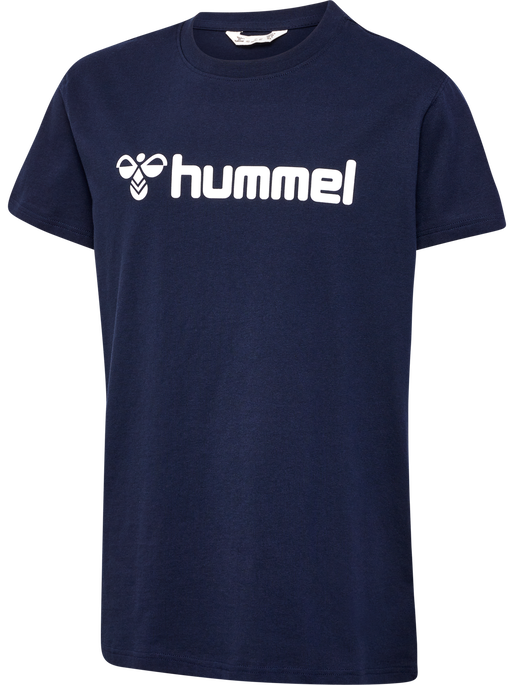 hmlGO 2.0 LOGO T-SHIRT S/S KIDS, MARINE hmlGO 2.0 LOGO T-SHIRT S/S KIDS, MARINE, packshot