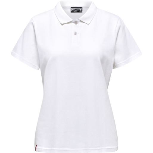 hmlRED CLASSIC POLO WOMAN, WHITE, packshot