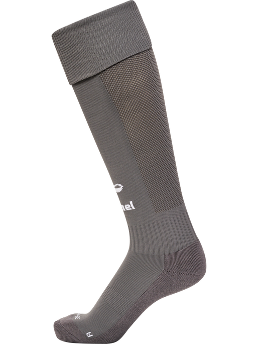 hmlESSENTIAL FOOTBALL SOCKS, STEEL GRAY/WHITE hmlESSENTIAL FOOTBALL SOCKS, STEEL GRAY/WHITE, packshot