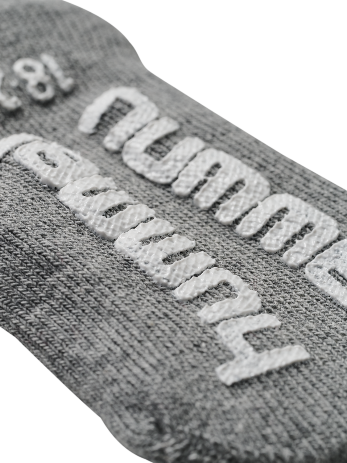 hmlMINI NON SLIP 3-PACK SOCK, GREY MELANGE, packshot