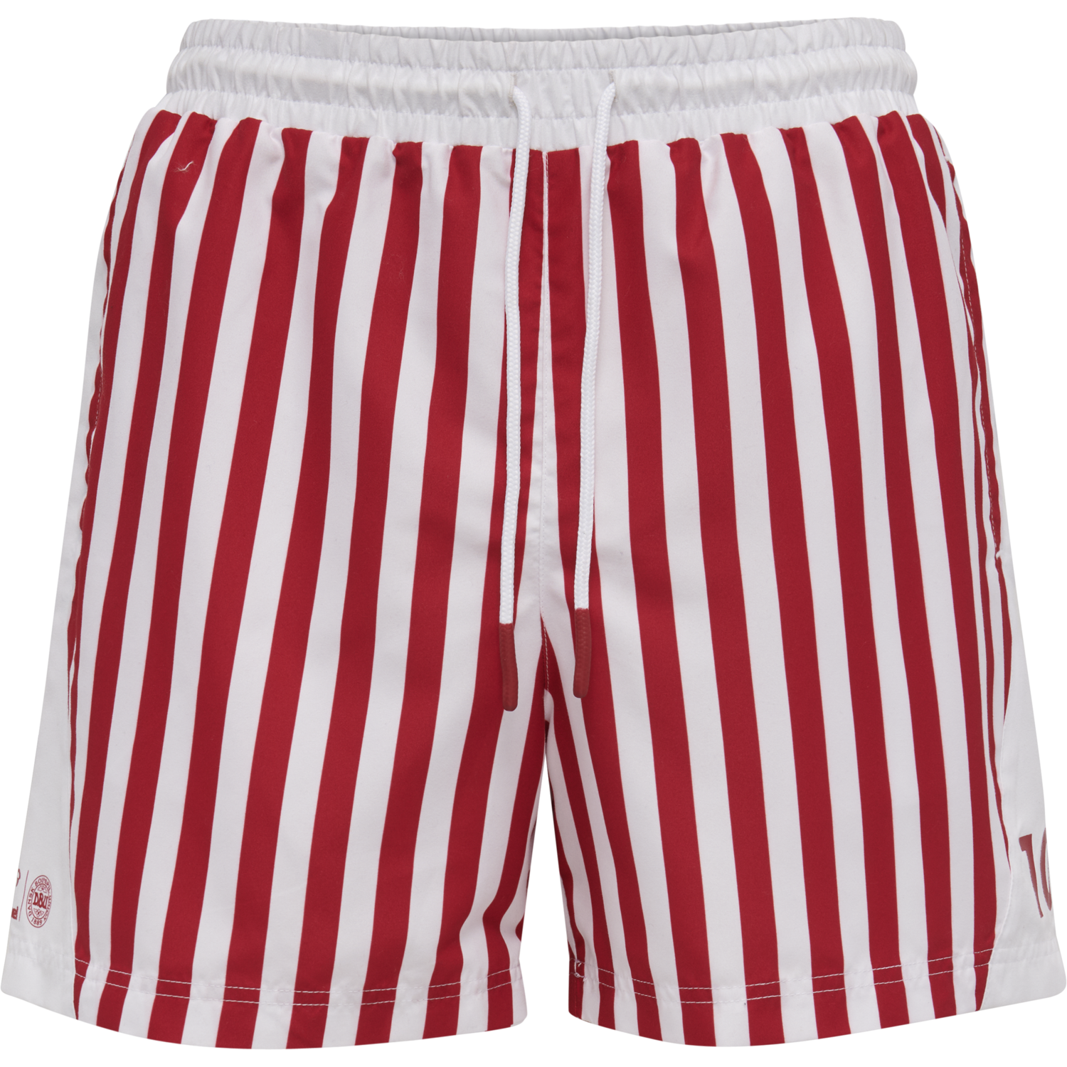 DBU FAN 2020 SWIM SHORTS, TANGO RED, packshot
