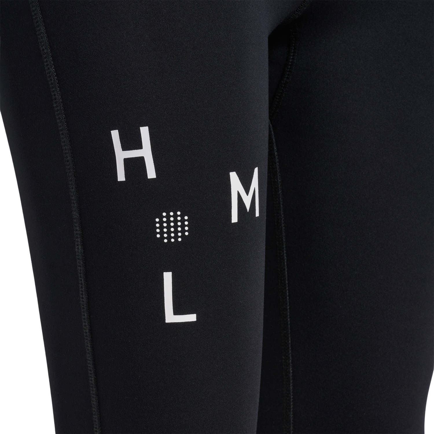 hmlACTIVE COURT HW TIGHTS WOMAN, BLACK, packshot