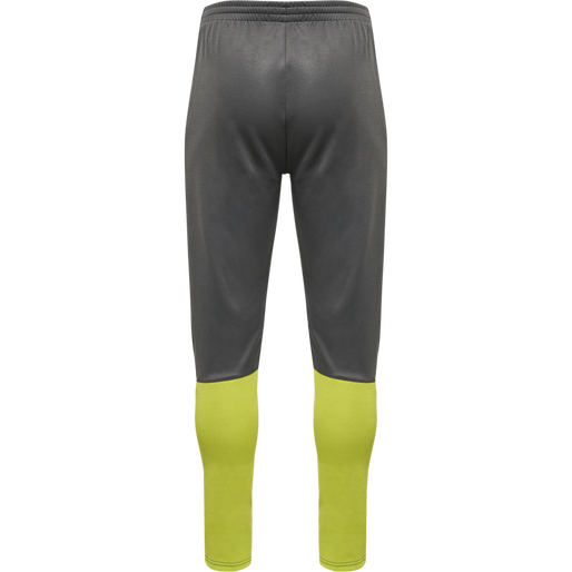 hmlONGRID POLY PANTS, FORGED IRON/DARK CITRON hmlONGRID POLY PANTS, FORGED IRON/DARK CITRON, packshot