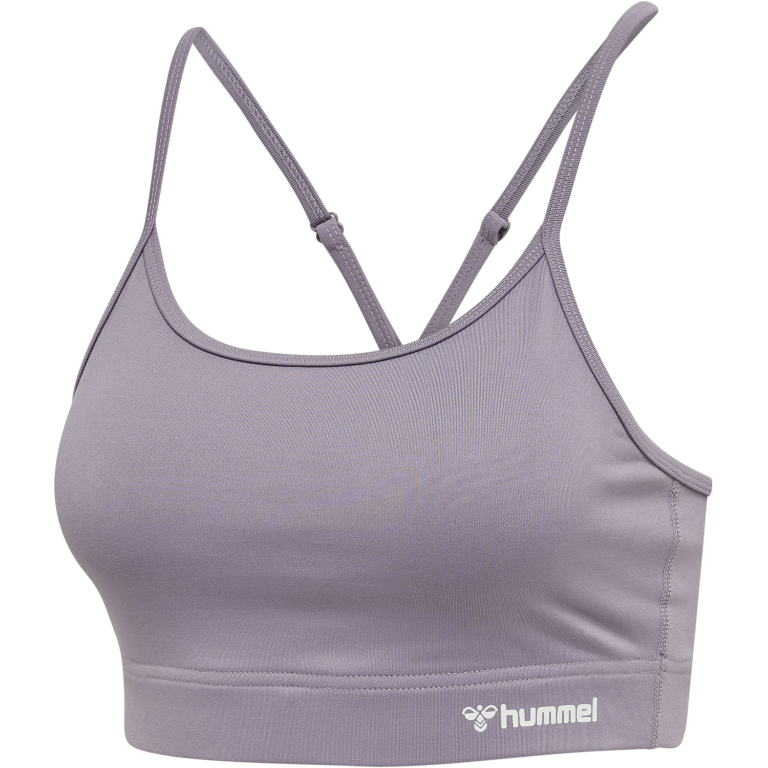 hmlMT CHIPO PADDED SPORTS BRA, MINIMAL GRAY, packshot