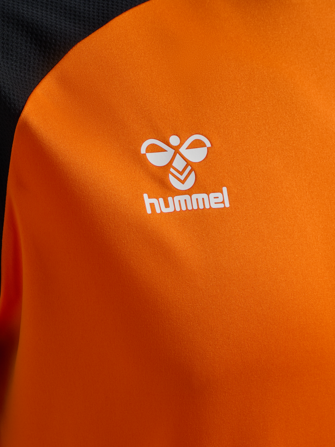 hmlMATCH LEAGUE JERSEY S/S, ORANGE TIGER/BLACK, packshot