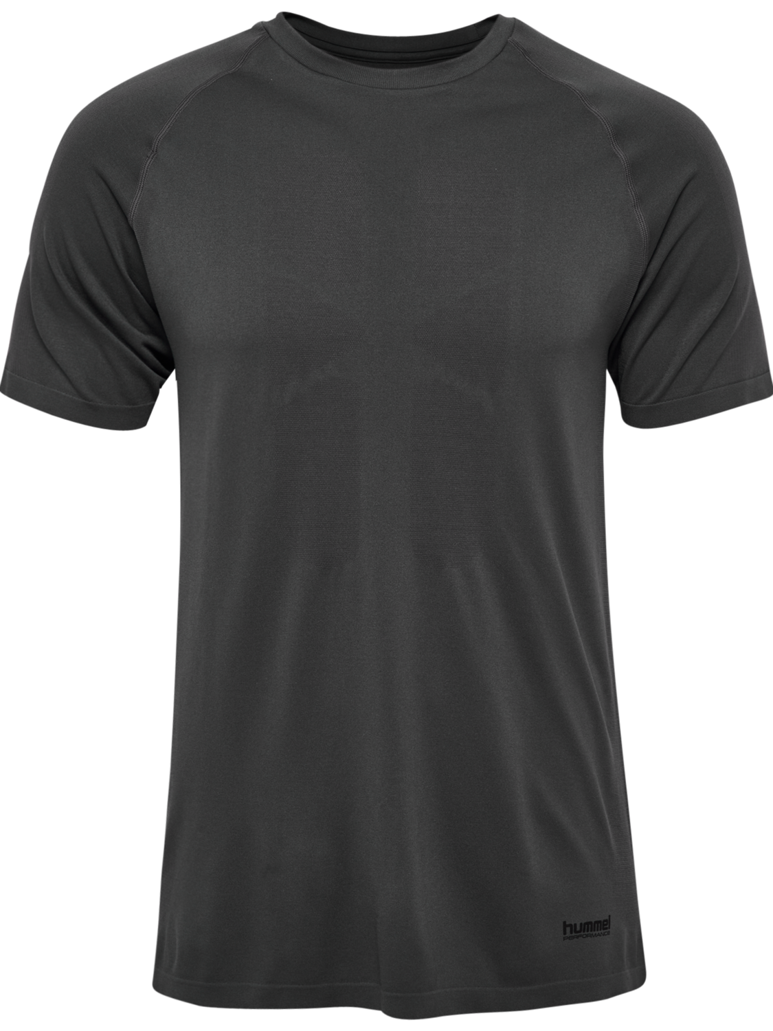 hmlHIIT SEAMLESS T-SHIRT S/S, EBONY, packshot