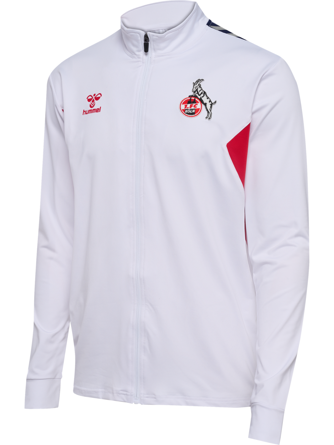 1FCK 23/24 LINE UP JACKET, WHITE/TRUE RED, packshot