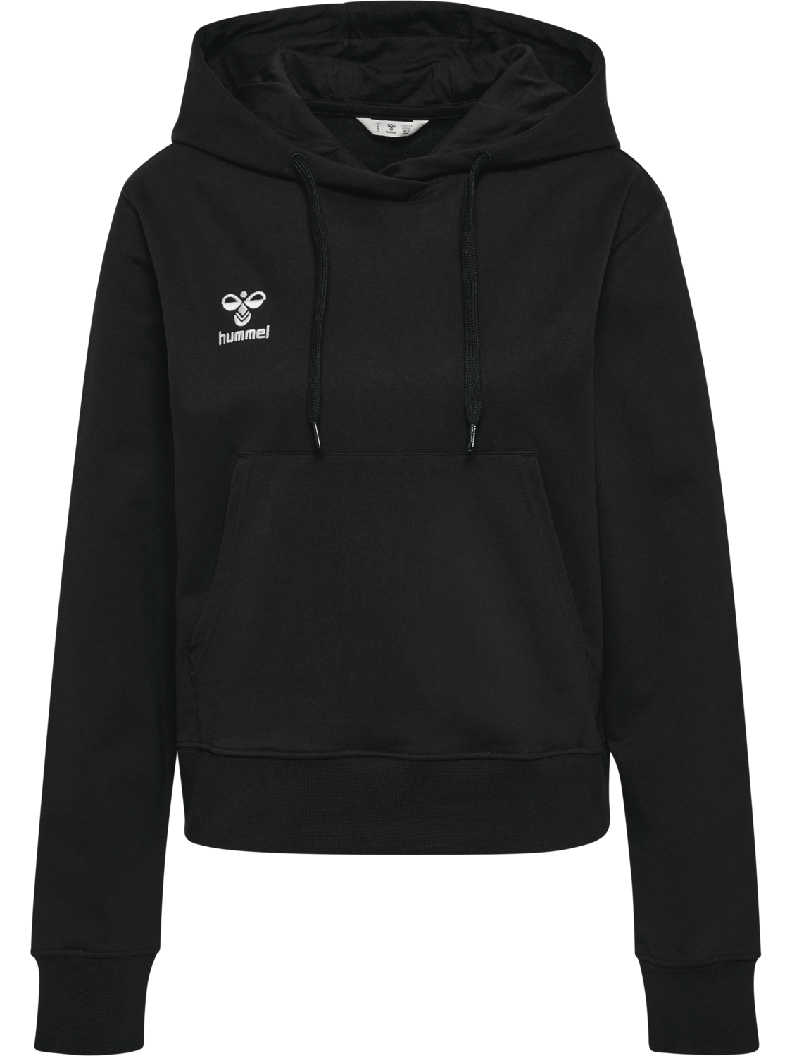 hmlGO 2.0 HOODIE WOMAN, BLACK, packshot