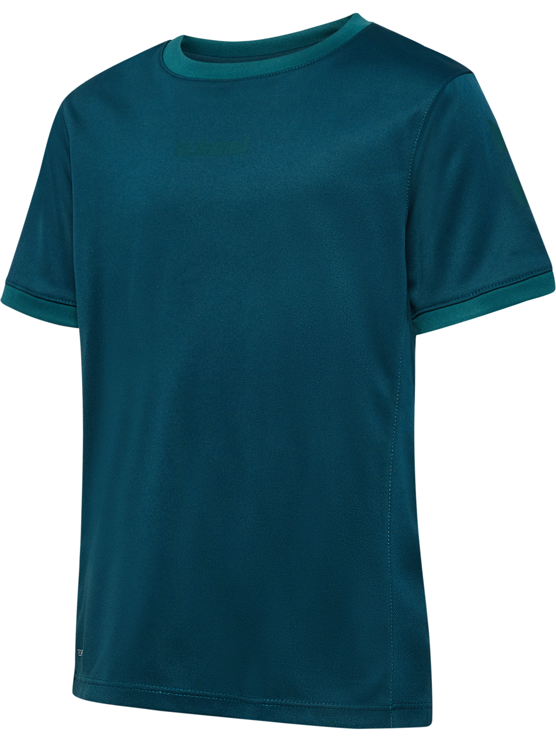 hmlBLAZE CLUB 26 POLY TEE KIDS, REFLECTING POND, packshot