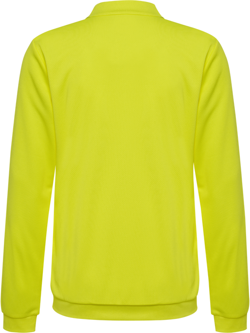 hmlAUTHENTIC PL ZIP JACKET WOMAN, BLAZING YELLOW, packshot
