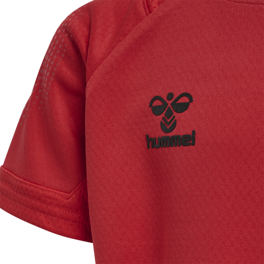 hmlLEAD S/S POLY JERSEY KIDS, TRUE RED hmlLEAD S/S POLY JERSEY KIDS, TRUE RED, packshot