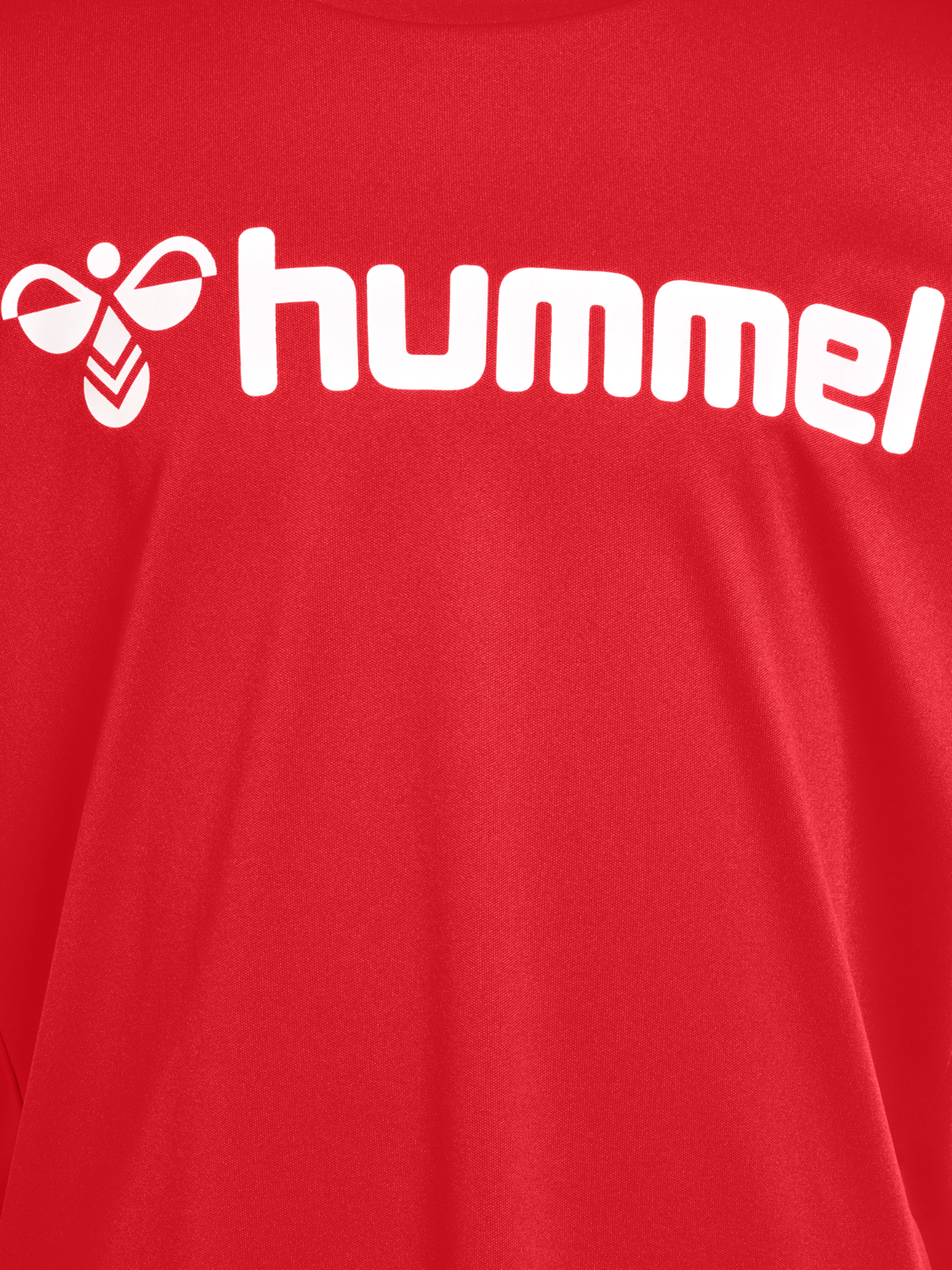 hmlLOGO JERSEY S/S KIDS, TRUE RED, packshot