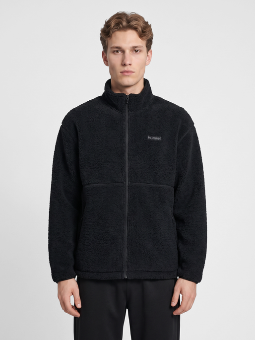hmlSHERPA FLEECE, BLACK, model