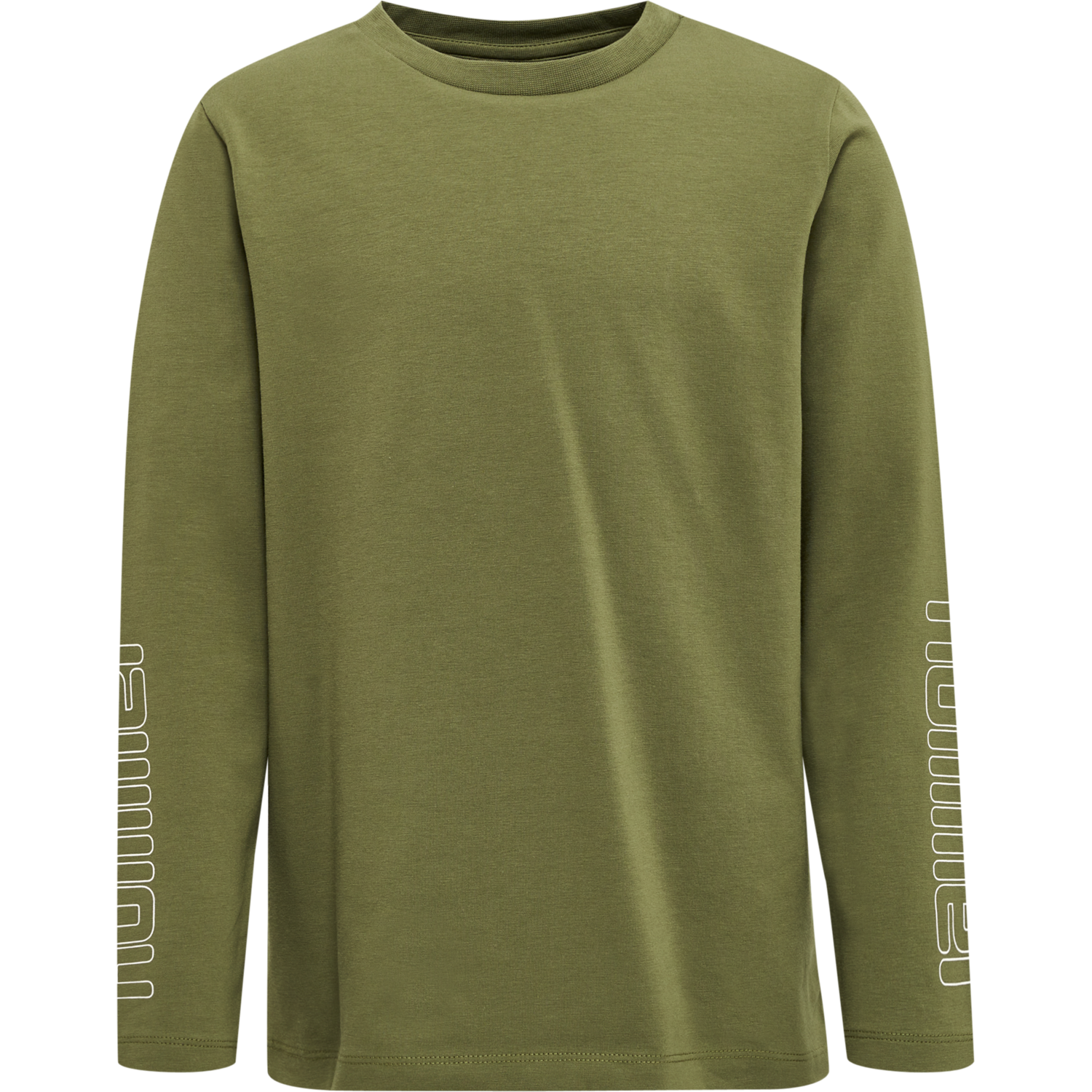 hmlCLOUD T-SHIRT L/S, OLIVE BRANCH, packshot