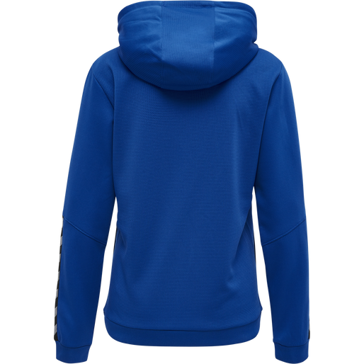 hmlAUTHENTIC POLY HOODIE WOMAN, TRUE BLUE hmlAUTHENTIC POLY HOODIE WOMAN, TRUE BLUE, packshot