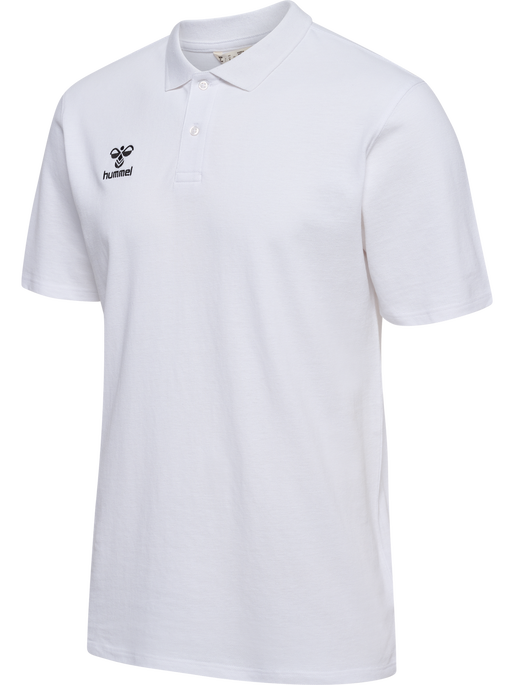 hmlGO 2.0 POLO, WHITE hmlGO 2.0 POLO, WHITE, packshot