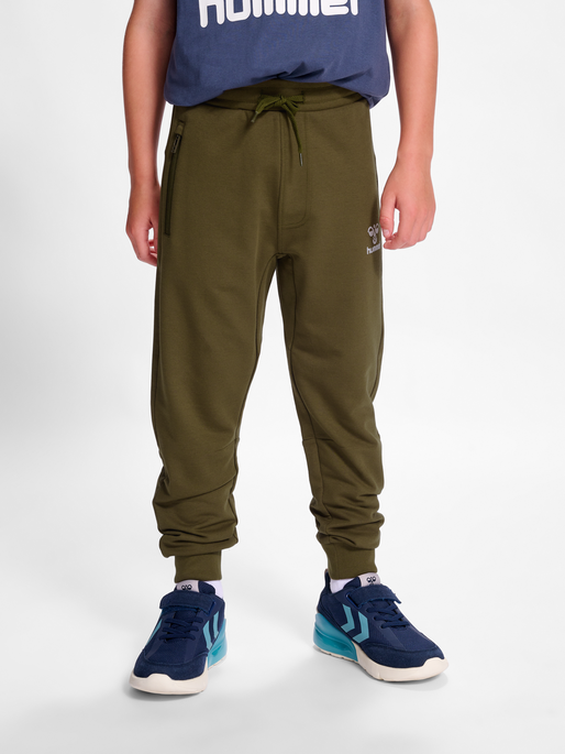 hmlON PANTS, BEECH, model