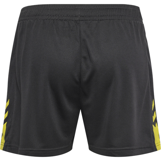 hmlACTIVE PL SHORTS WOMAN, OBSIDIAN/SULPHUR SPRING, packshot