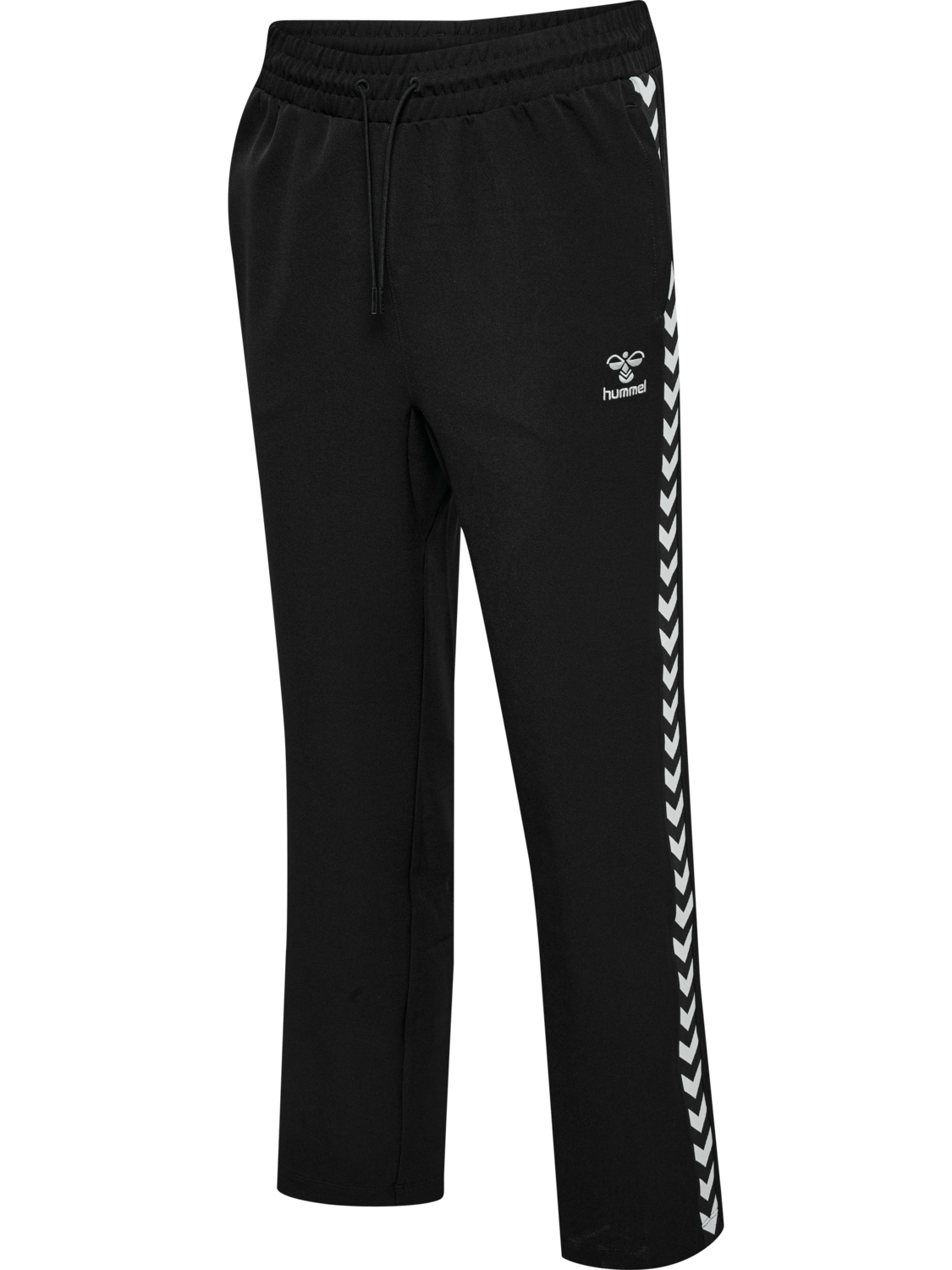 hmlROOT TRACK PANTS, BLACK, packshot